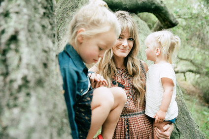 Spring wildflower family session in Topanga Canyon by Hello Pinecone Inspiration