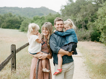 Spring wildflower family session in Topanga Canyon by Hello Pinecone Inspiration