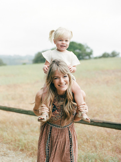 Spring wildflower family session in Topanga Canyon by Hello Pinecone Inspiration