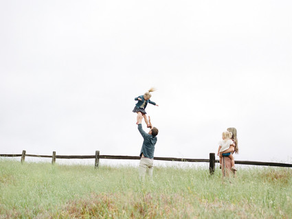 Spring wildflower family session in Topanga Canyon by Hello Pinecone Inspiration