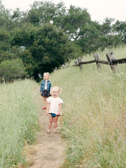 Spring wildflower family session in Topanga Canyon by Hello Pinecone Inspiration