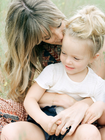 Spring wildflower family session in Topanga Canyon by Hello Pinecone Inspiration