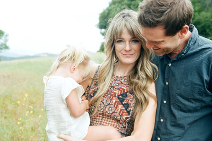 Spring wildflower family session in Topanga Canyon by Hello Pinecone Inspiration