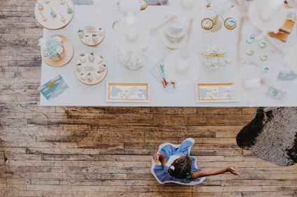 Airplane themed baby shower