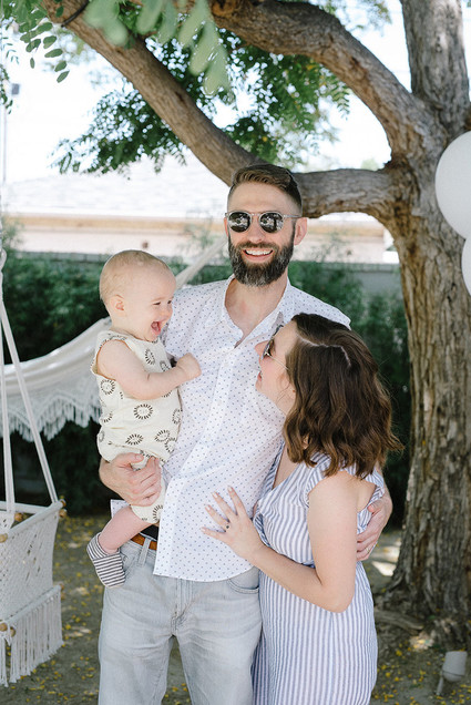 Arlo's sky-themed 1st birthday by Almost Makes Perfect Inspiration