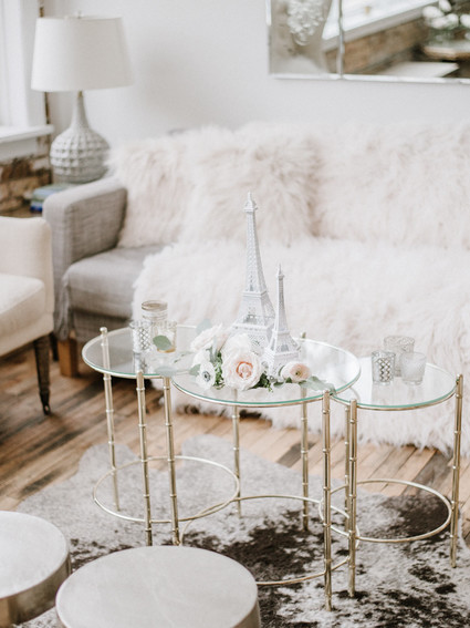 Luxe Parisian tea party 3rd birthday