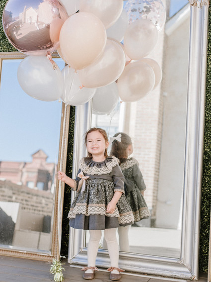 Luxe Parisian tea party 3rd birthday