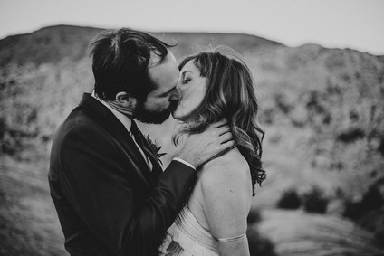 DIY desert wedding at Le Haute Desert Aerie in Pioneertown