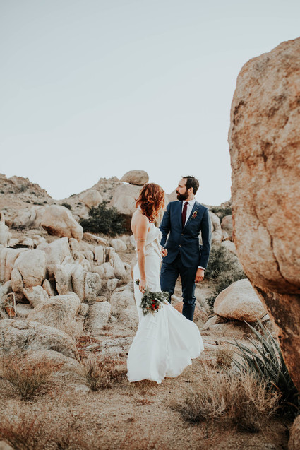 DIY desert wedding at Le Haute Desert Aerie in Pioneertown