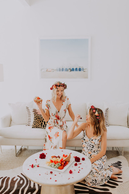 Tropical bachelorette party ideas in Palm Springs