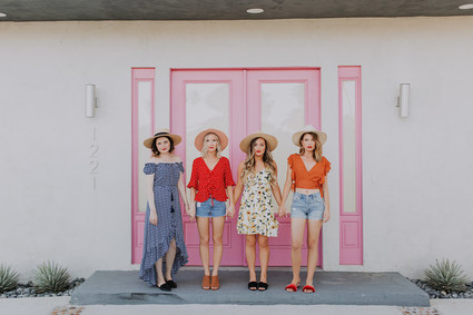 Tropical bachelorette party ideas in Palm Springs