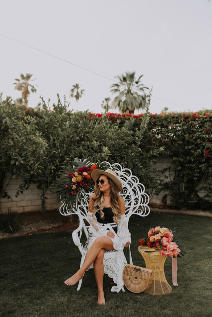 Tropical bachelorette party ideas in Palm Springs