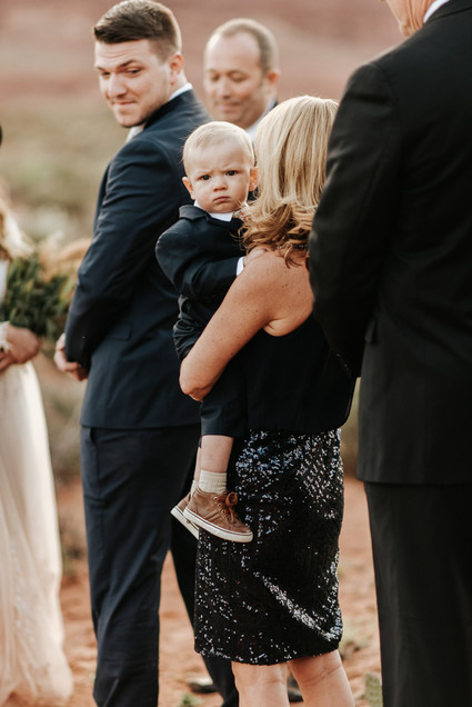 adventurous desert elopement in Moab, Utah