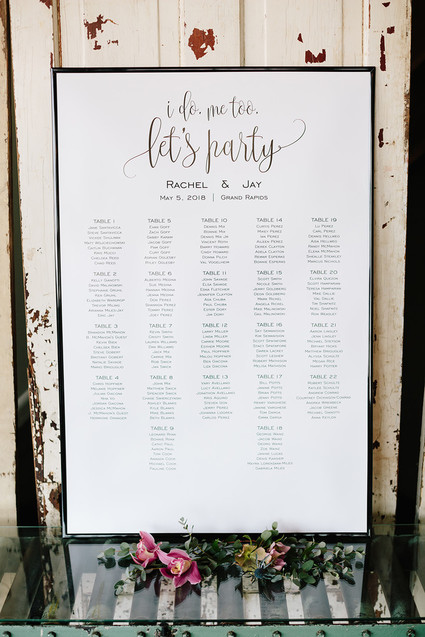 Colorful wedding at The Cheney Place in Grand Rapids