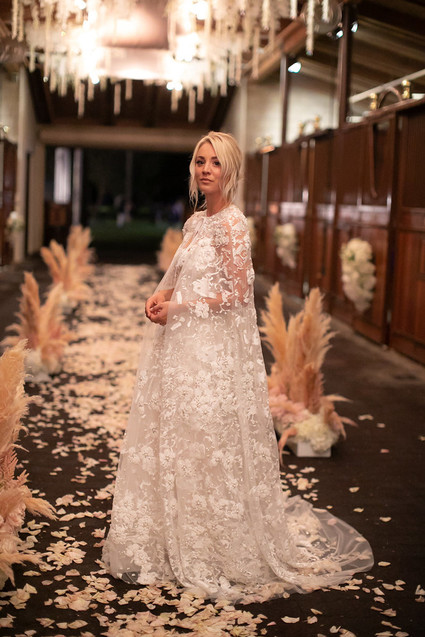 Kaley Cuoco's equestrian inspired ranch wedding in San Diego Inspiration