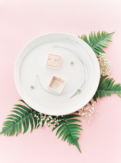 Modern feminine ALL PINK bridal editorial on 100 Layer Cake Inspiration