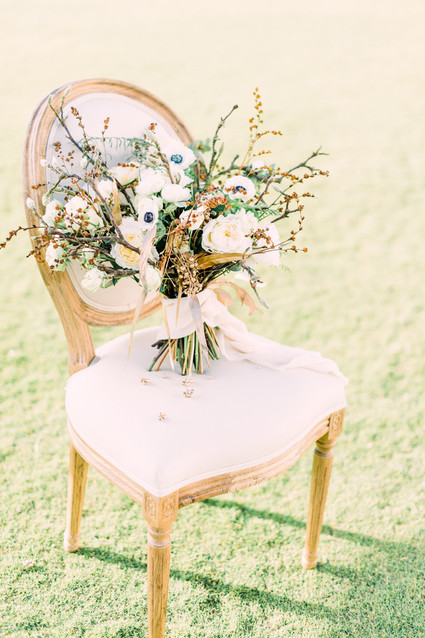 Spring bridal bouquet