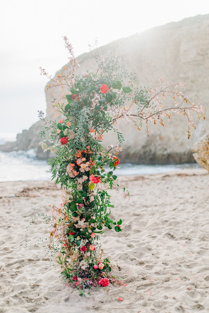 Beach elopement inspiration