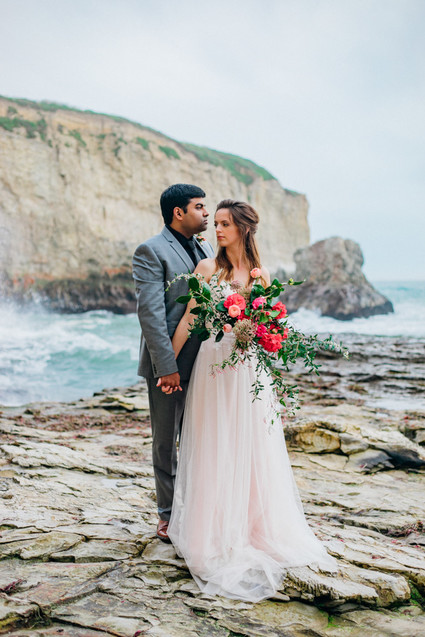 Beach elopement inspiration