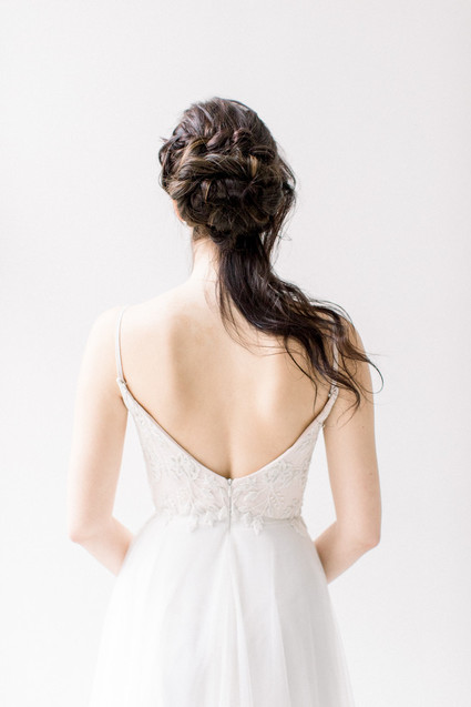 Ethereal stylish blush bridal inspiration Inspiration