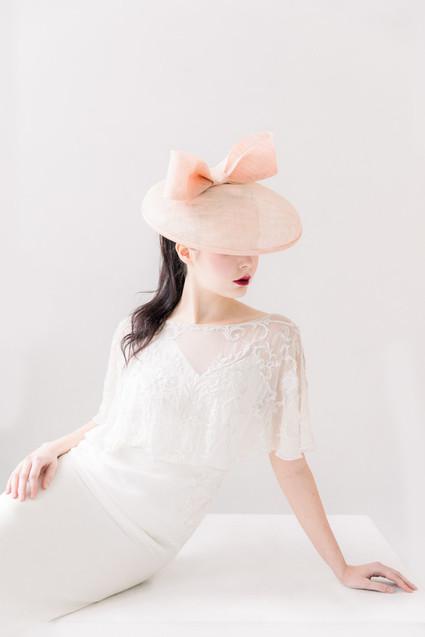Ethereal stylish blush bridal inspiration Inspiration