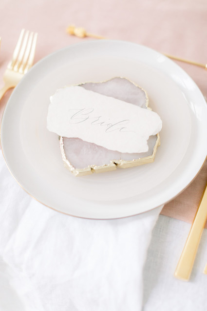 Ethereal stylish blush bridal inspiration