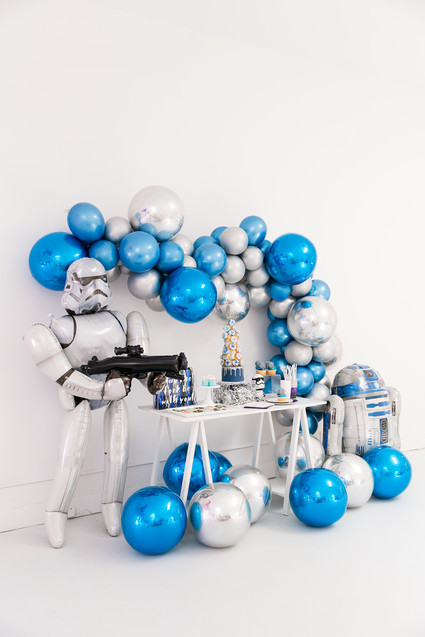Modern Star Wars birthday party ideas Inspiration