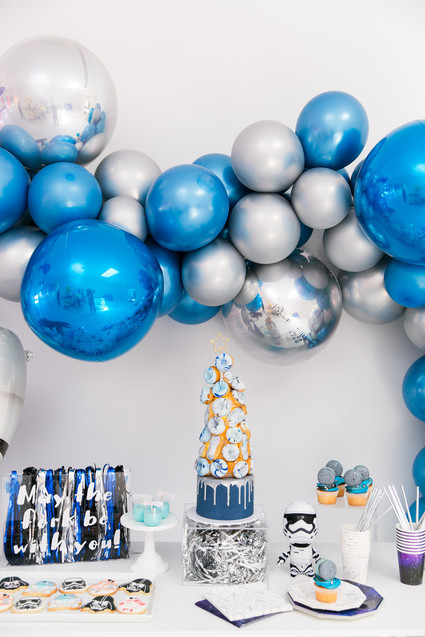 Modern Star Wars birthday party ideas Inspiration