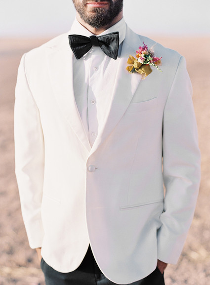 White dinner jacket