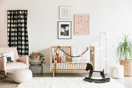 Parisian girl's nursery Inspiration