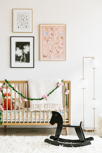 Parisian girl's nursery Inspiration
