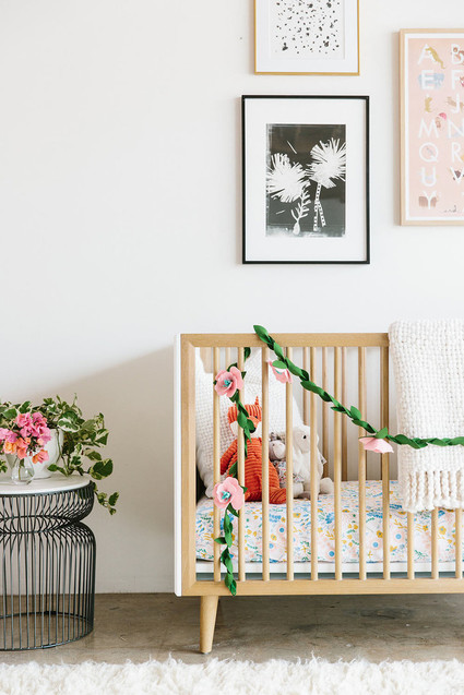 Parisian girl's nursery Inspiration