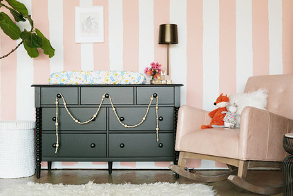 Parisian girl's nursery Inspiration