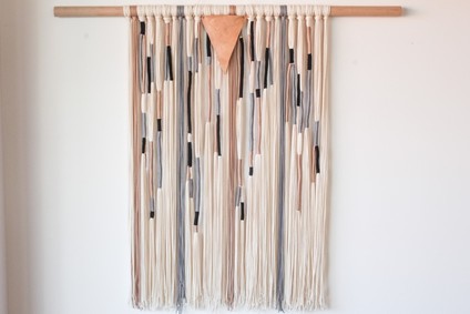 Knotted wall hangings