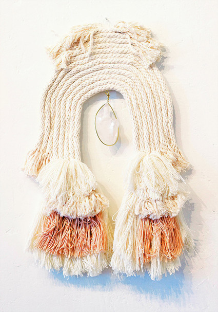Knotted wall hangings
