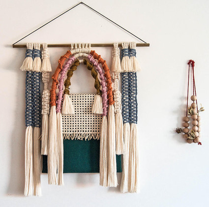 Knotted wall hangings