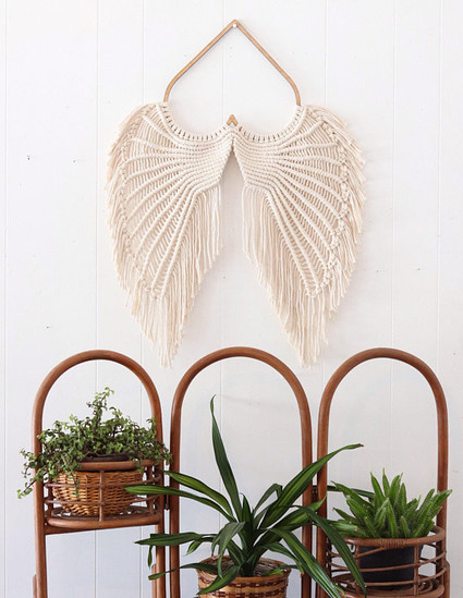 Knotted wall hangings