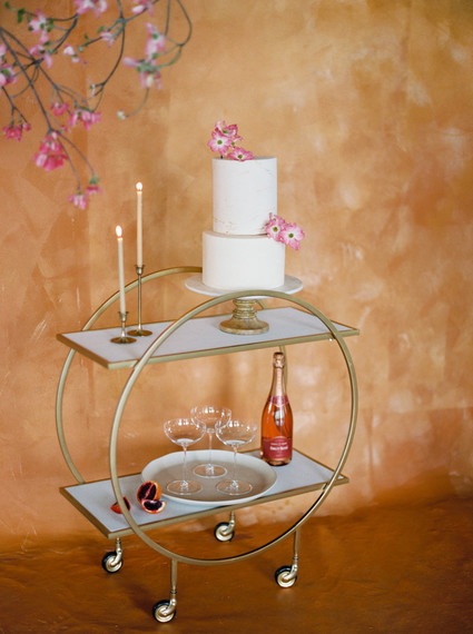 On trend now, a tamarind and pink wedding editorial in Sonoma CA