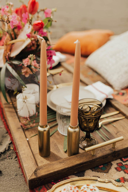 Tropical beach boho vow renewal in Olympic National Park Inspiration