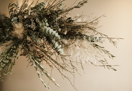 Romantic urban same sex wedding ideas with blush tones