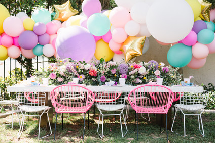 Modern girly My Little Pony birthday party