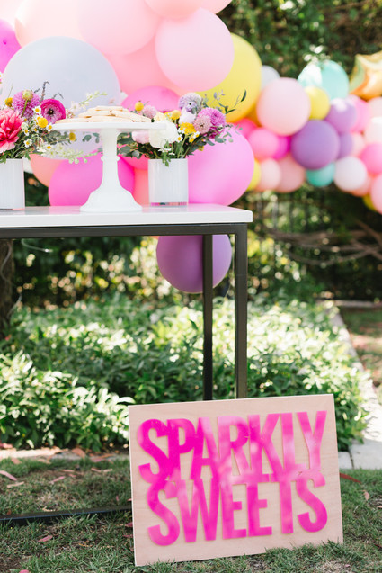 Modern girly My Little Pony birthday party