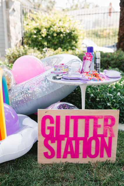 Modern girly My Little Pony birthday party