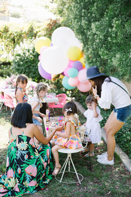 Modern girly My Little Pony birthday party