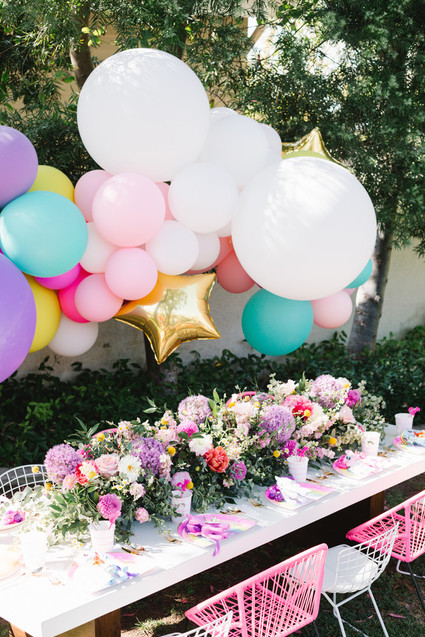 Modern girly My Little Pony birthday party