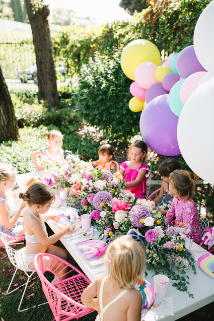 Modern girly My Little Pony birthday party