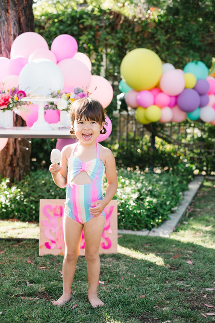 Modern girly My Little Pony birthday party