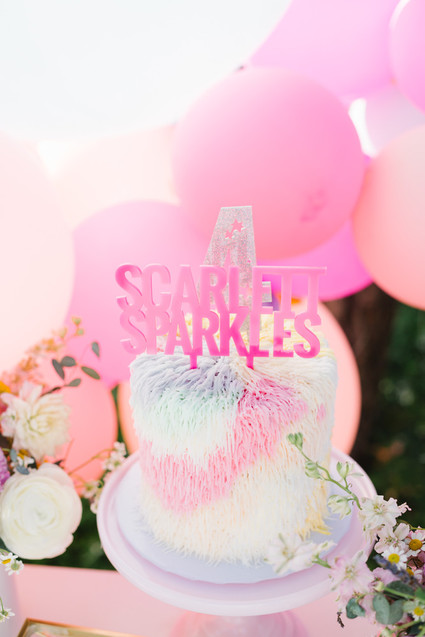 Modern girly My Little Pony birthday party