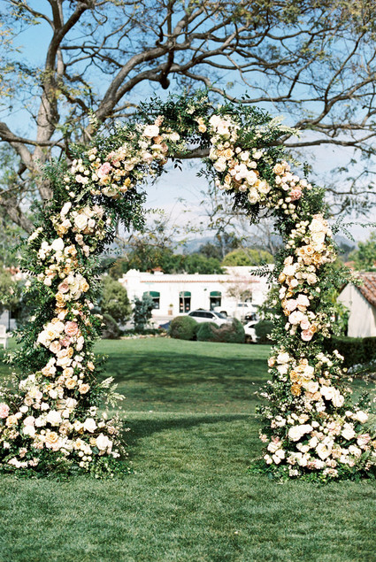 Elegant floral California wedding at The Inn at Rancho Santa Fe