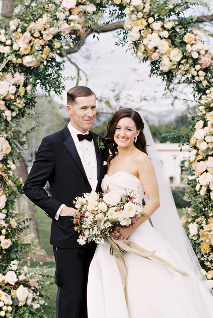 Elegant floral California wedding at The Inn at Rancho Santa Fe Inspiration